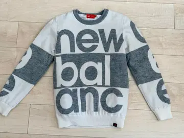 new balance 스웨터 사이즈 2 화이트/그레이