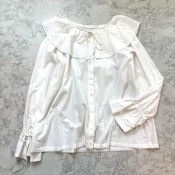 CITYSHOP 빅 칼라 블라우스 셔츠