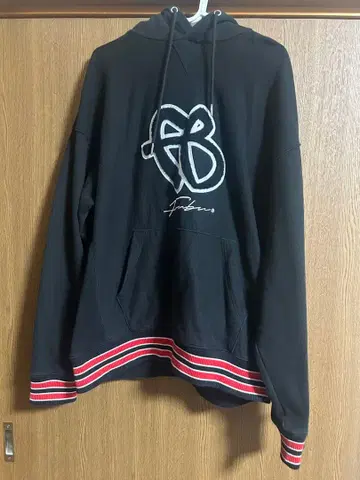 FUBU 블랙 후드티 XL