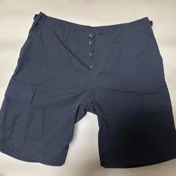 블랙 카고 팬츠 숏팬츠 하프 팬츠 밀리터리