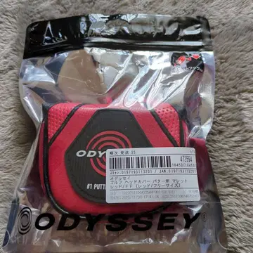 ODYSSEY 퍼터용 골프헤드커버 레드 프리 사이즈