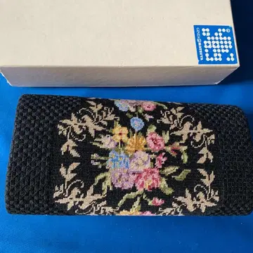 #파우치 칵테일백 크로스 스티치 자수