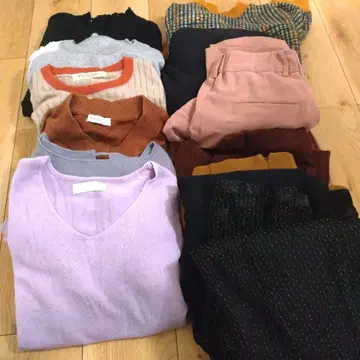 여성용 묶음 판매 13벌 중학생 고등학생 여아 가토 로망티크