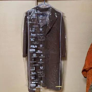 미사용 새상품 Liliane Burty ECLAT 롱 코트 브라운