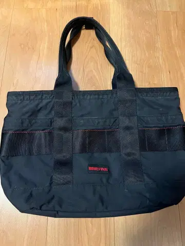 BRIEFING 블랙 토트백