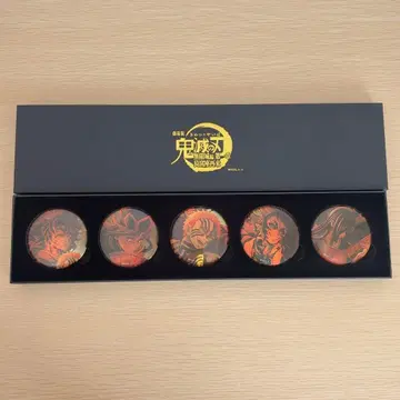 극장판 귀멸의 칼날 무한열차편 키 비주얼 캔뱃지 세트 C