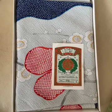 미츠코시 보자기 빨간 과일 무늬