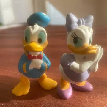 도널드 덕 데이지 덕 피규어 세트