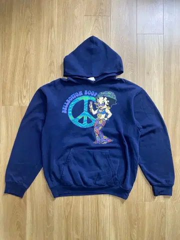 90's BETTY BOOP 히피 후디