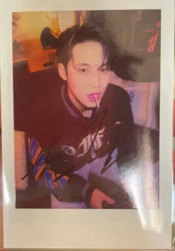 ateez dicon 민규 폴라로이드