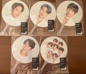 map of the soul 부채 5개 세트 BTS