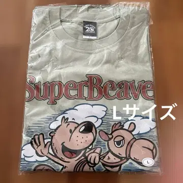 슈퍼 비버 라이브 티셔츠 미개봉 새상품 L 사이즈