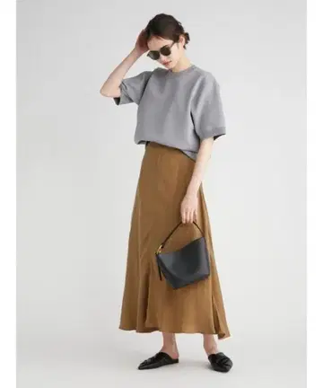 미라 오웬 큐프라 블렌드 후고무 내로우 스커트