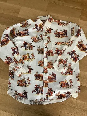 캡틴 산타 스포츠 클럽 올 패턴 셔츠 L