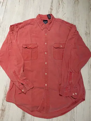 GAP 긴팔 셔츠 L 사이즈 핑크