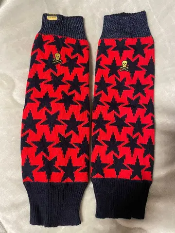 MARK & LONA 별 패턴 레그 워머