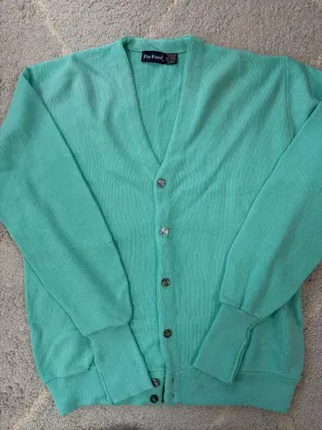 Par Four 민트 그린 가디건 M