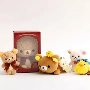 리락쿠마 로프트 한정판 봉제인형 5종 풀세트