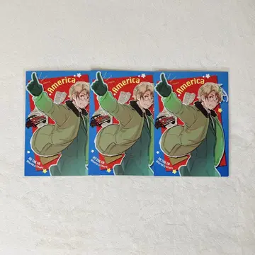 헤타리아 점프 특전 미국 엽서 3장 세트