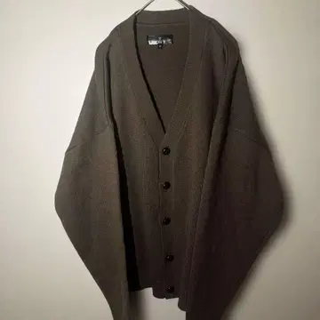 [ 새상품급 ] 다크 그레이 가디건 싸개 버튼 멋쟁이 M 사이즈