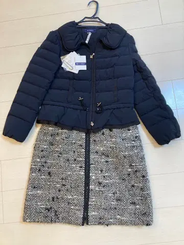 클리닝 완료 다운 코트 스커트 엠즈 그레이시 40