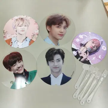 재민 부채 5개 세트 NCT DREAM