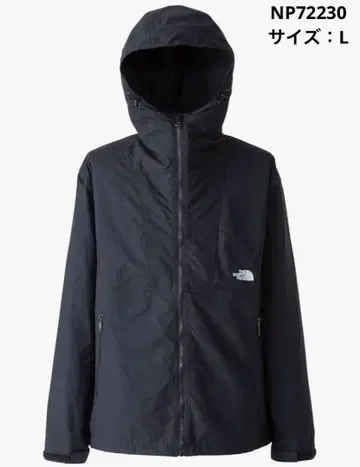 더 노스페이스 남성용 경량 후드 부착 컴팩트 자켓