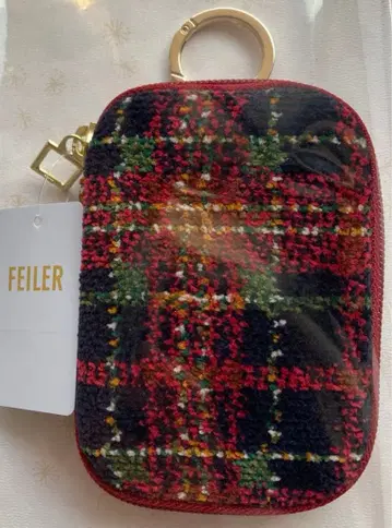 타탄 무드 카드 & 키 파우치