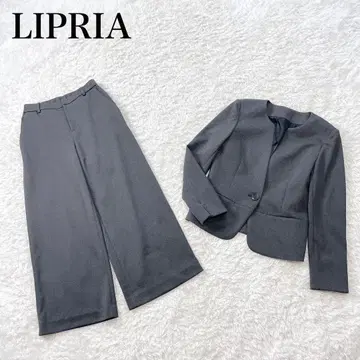 새상품급 리프리아 노카라 팬츠 수트 셋업 워셔블 최근 모델