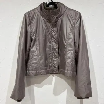 그레이 숏 기장 자켓