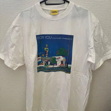 야마시타 타츠로 FOR YOU 티셔츠 XL 화이트 2023년 투어
