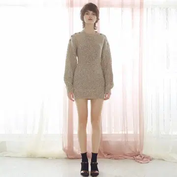 rosarymoon 니트 원피스