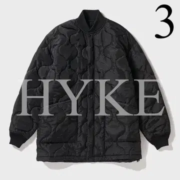HYKE 25AW 퀼팅 자켓 코트 CWU-9 QUILTED