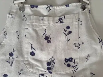 ZARA 꽃무늬 오버롤 플라워 살로펫