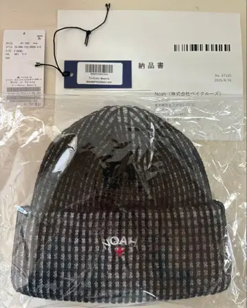 NOAH Tri-Color Beanie