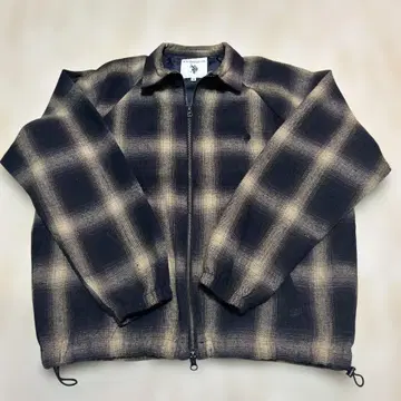 U.S. POLO ASSN. 체크 무늬 자켓 M
