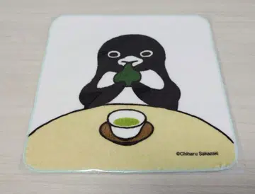 [ 미사용품 ] 사카자키 치하루 펭귄 전시회 미니 핸드 타월 1장