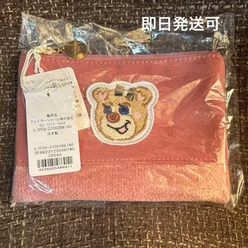 러브러리 바이 페이러 올드 테디 걸 와펜 파우치 핑크