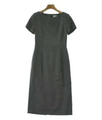 FOXEY 그레이 무릎 기장 원피스 40