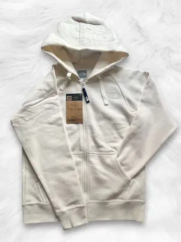 THE NORTH FACE 화이트 후드티 M