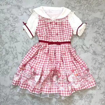 LIZLISA 리즈리사 sweet bear gelato 미니 원피스