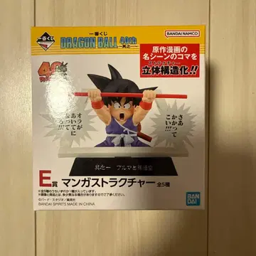 드래곤볼 40주년 E상 만화 스트럭처