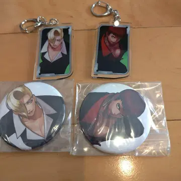 KOF13 바이스 마츄어 캔뱃지 키링