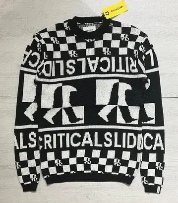 TCSS 백 로드 크루 자카드 니트