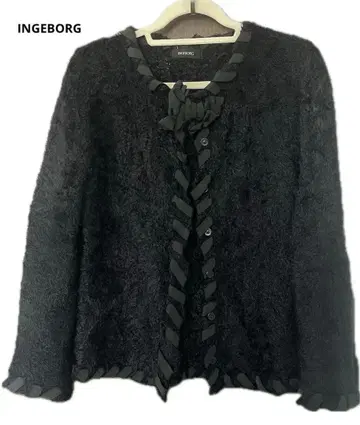 [ 즉시 구매 가능 ] 빈티지 잉게보그 리본 포함 가디건
