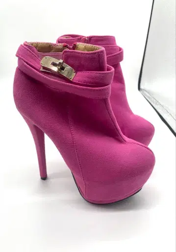 핑크 숏부츠 부티 전시품 37