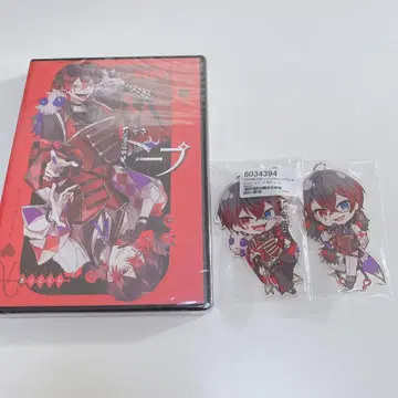 앗토군 Red 아크릴 키링 앰프 턱 컬러즈