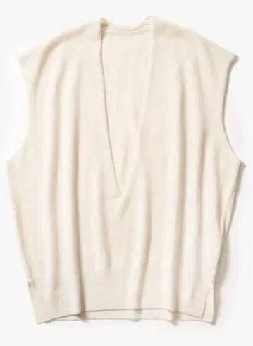 cccmalie 캐시미어 V넥 베스트 에크루