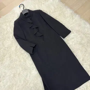 [ 새상품급 ] 이탈리아 엘레강스 밀라 쇤 블랙 원피스