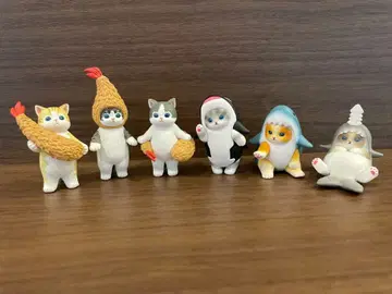 모프 샌드 새우냥 상어냥 6체 세트